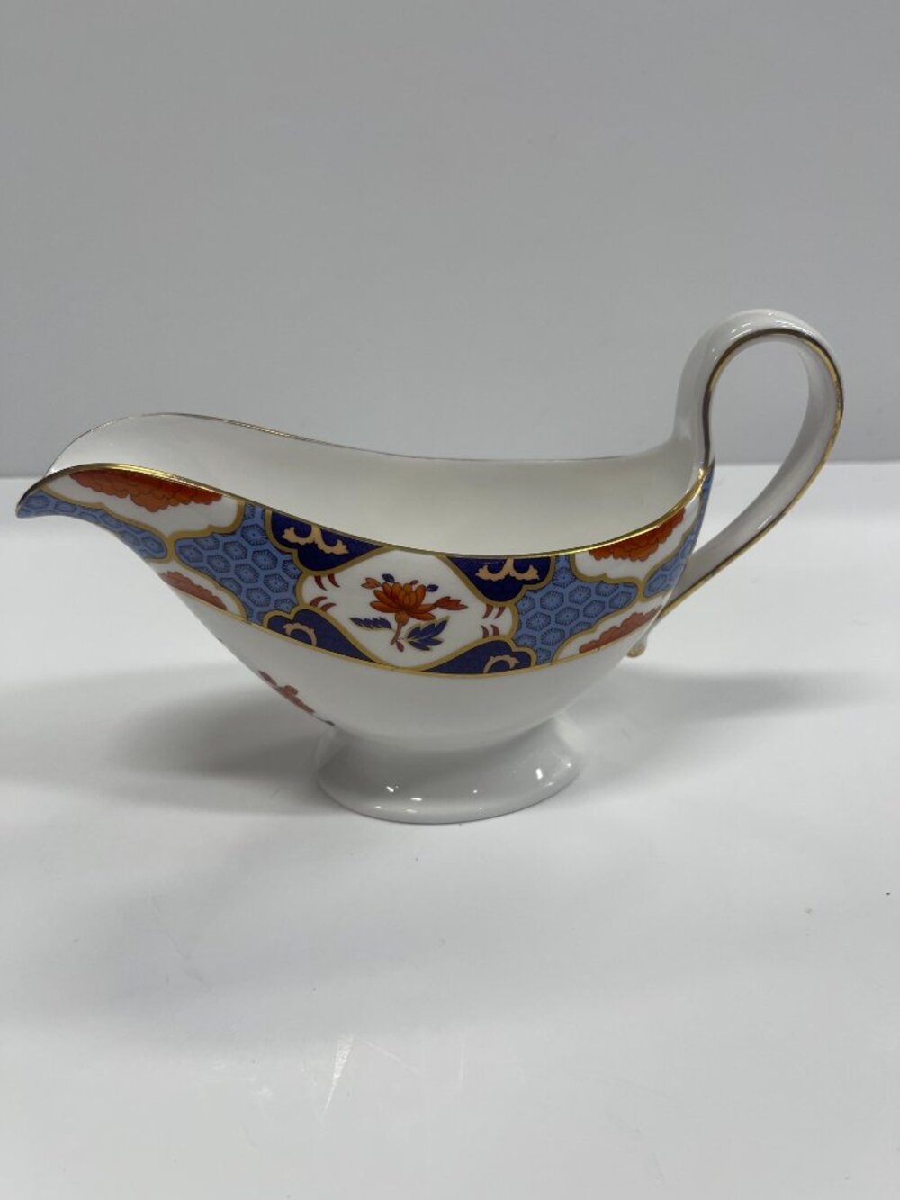 Vintage Spode Shima Y8172 Bone China Gravy Sauce Boat England